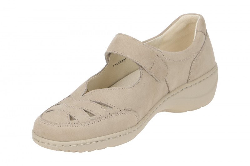 Waldläufer Kya Mary-Jane Schuhe beige 607309
