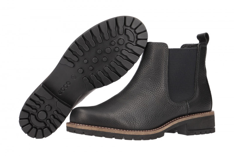 ecco Elaine Chelsea-Boots Stiefelette schwarz