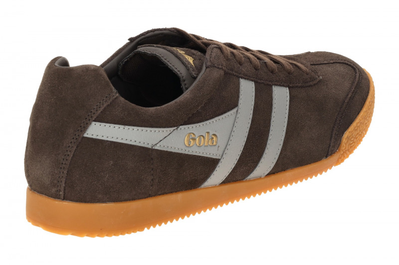 Gola Harrier Schuhe Sneakers braun grau Herren CMA192
