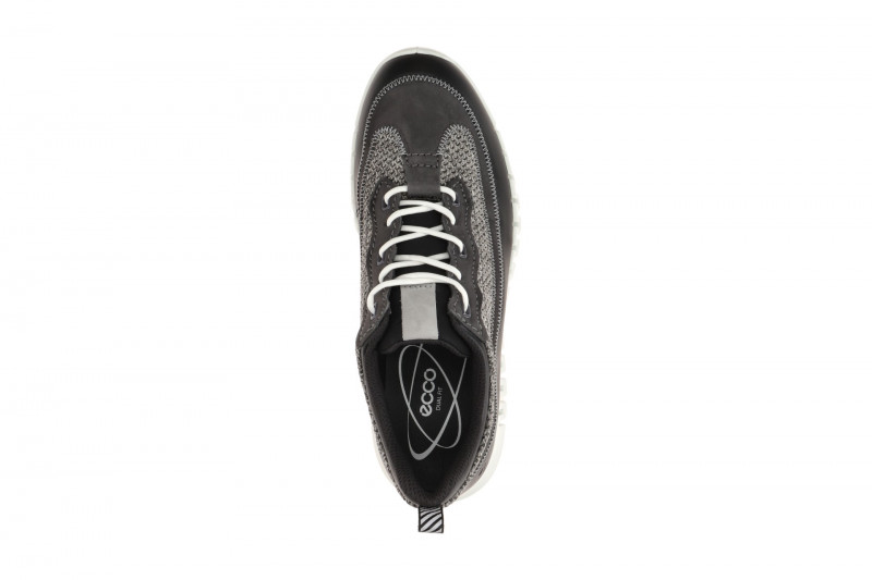 Ecco Gruuv Schuhe schwarz grau Sneakers 525294