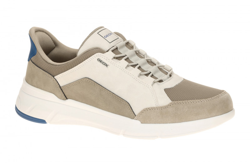 Geox Vittour Sneaker Schuhe taupe grau FASTin U659KA