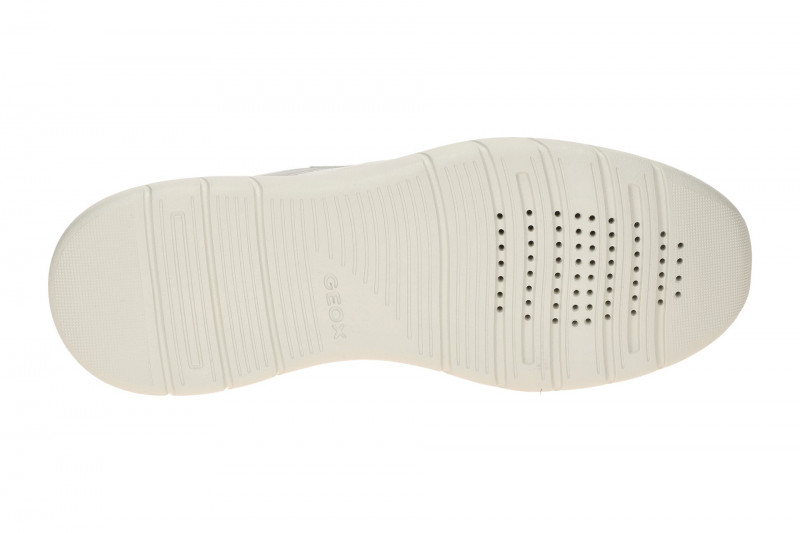 Geox Plummery Schuhe Slipper weiß silber Damen FASTin D670JB