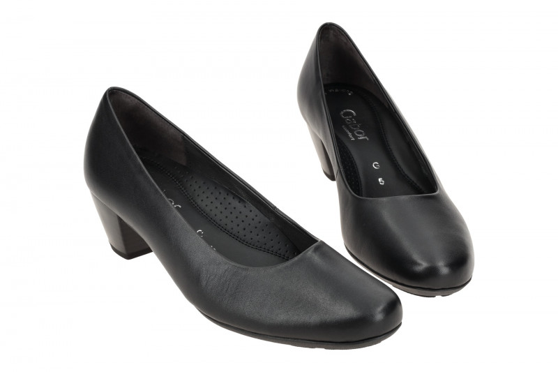 Gabor Pumps schwarz Glattleder 02.120.57
