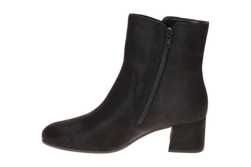 Gabor Stiefelette Ankle Boots schwarz schimmernd H-Weite 8063.01.005