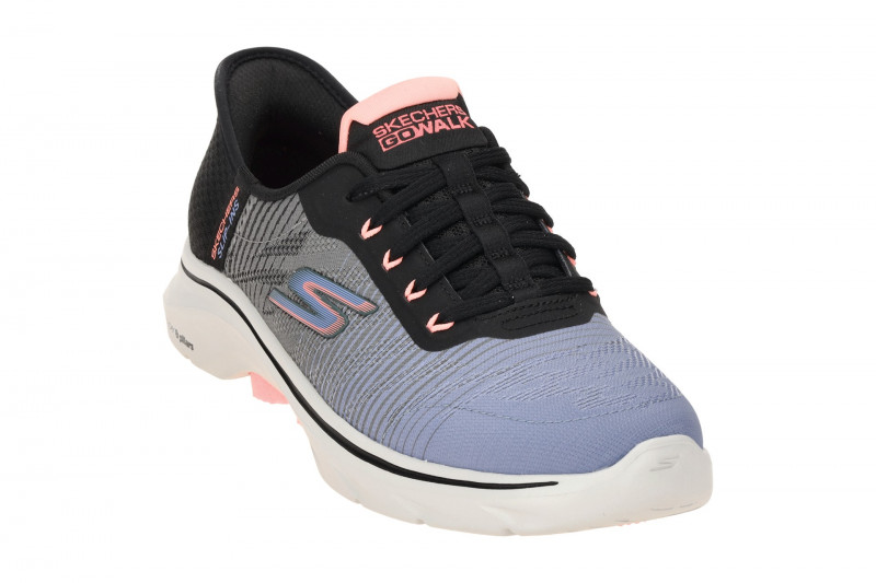 Skechers Go Walk 7 Schuhe lila schwarz 125250