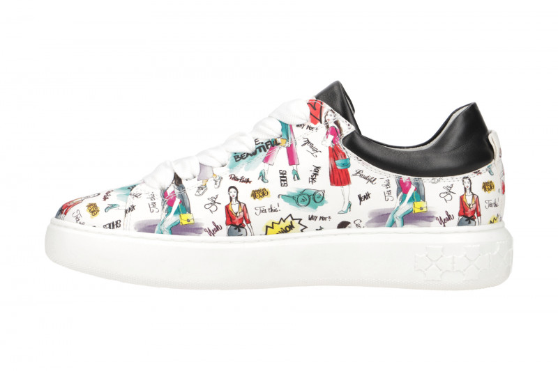 Peter Kaiser Flora Schuhe Sneaker weiß bunt 26717