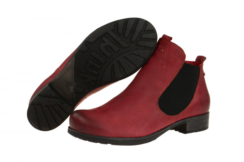 Think Denk Chelsea Stiefelette rot vino