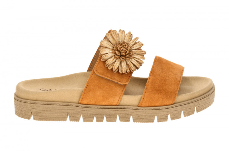 Gabor Pantolette orange valley Velour 83.743.11