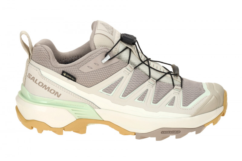 Salomon X Ultra 360 Edge Schuhe Damen taupe grau GORE-TEX