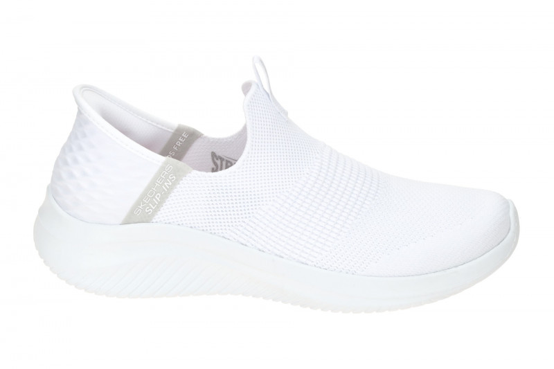 Skechers Ultra Flex Slipper Schuhe weiß Hands Free 149708