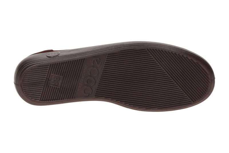 Ecco Soft 2 Schuhe lila Damen Schnürer 206503