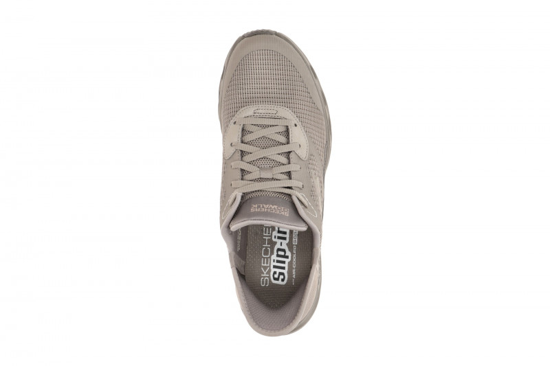 Skechers Go Walk Gliede Step Schuhe taupe braun SLIP-IN 125115