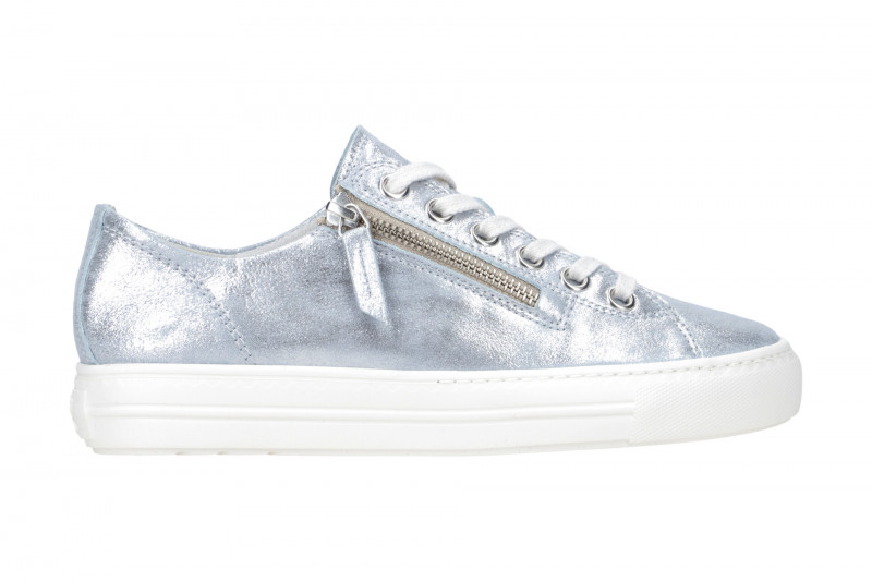 Paul Green Sneaker Schuhe blau metallic 5206