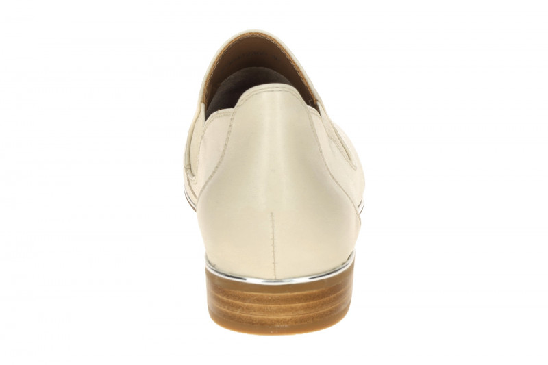 Everybody Alisia Slipper Schuhe beige silber Rahmen