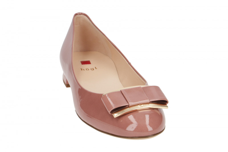 Högl Harmony Ballerinas rosa darkrose Lack 1084
