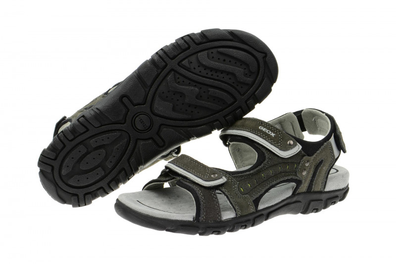 Geox Sandal Strada mud grau U5224A 02210 C6524