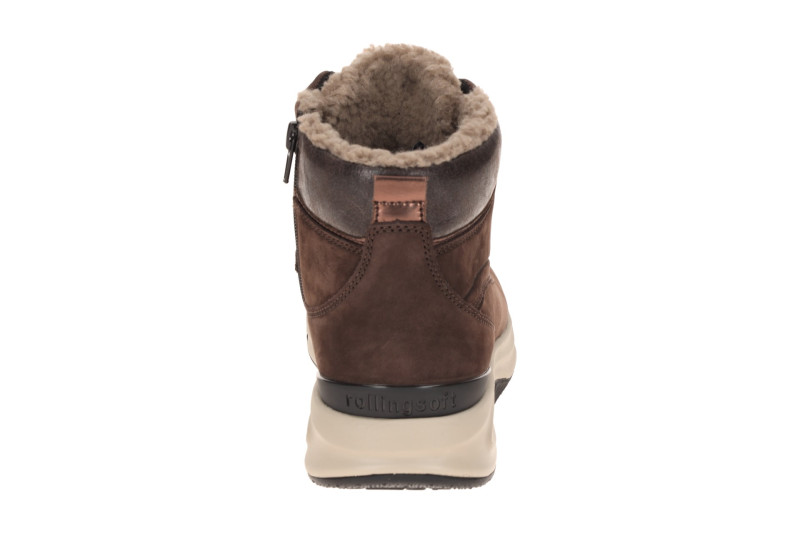 Gabor RollingSoft Winter Boots Mid-Sneakers braun 0803.04.003