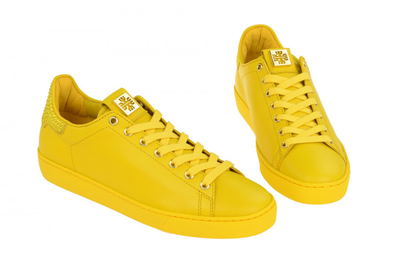 Högl Sneaker Schuhe gelb Swarovski