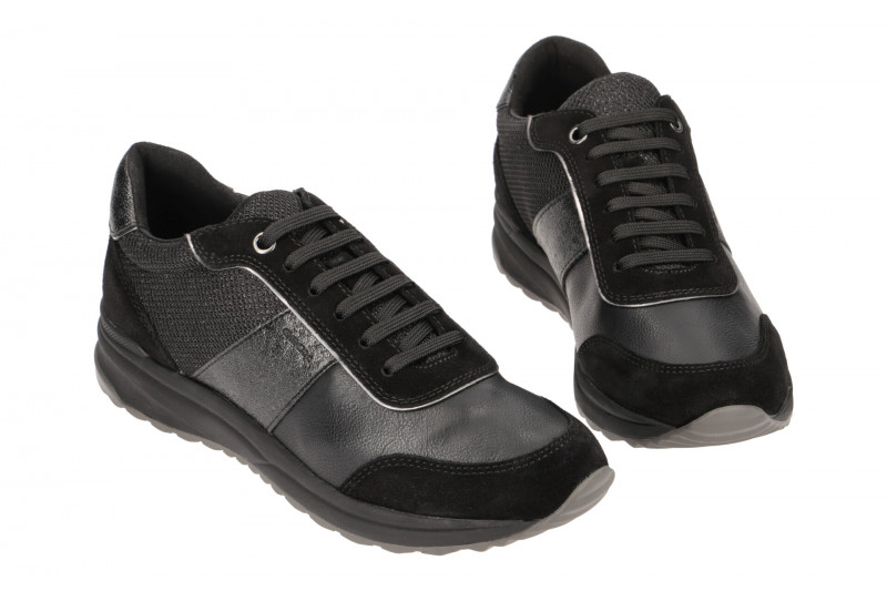 Geox Airell Schuhe Sneakers schwarz D942SA 022BC C9999