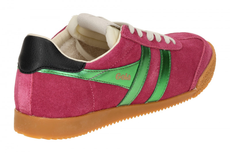 Gola Elan Glitz Schuhe Sneakers pink grün Damen CLB790