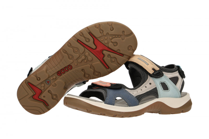 Ecco Offroad Damen Sandale bunt multicolor