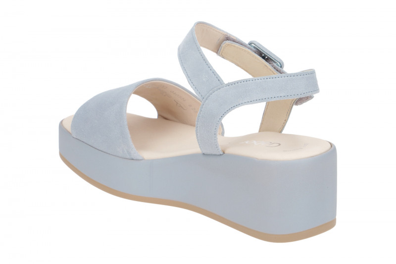 Gabor Plateau Sandale hellblau 24.531.16