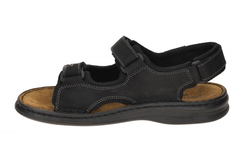 Josef Seibel Herren Sandale Franklyn schwarz