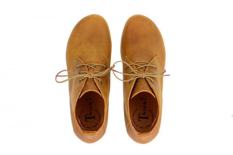 Think Menscha Stiefelette hell-braun