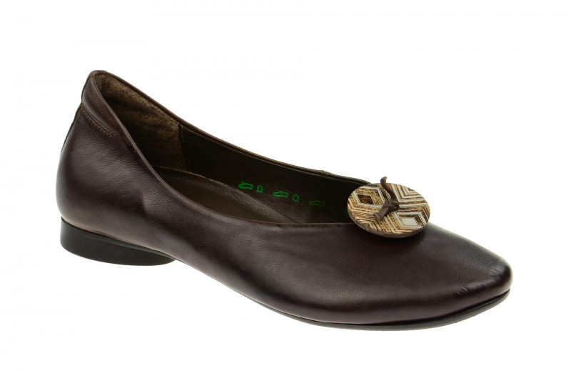 Think Guad Schuhe Slipper dunkel-braun 5-85792-41