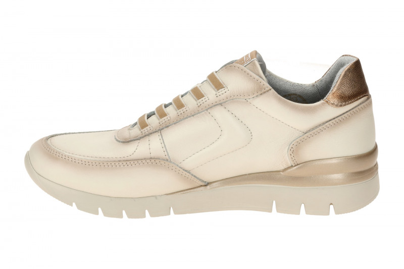 Pikolinos Cantabria Schuhe Slipper weiß gold W4R-6731