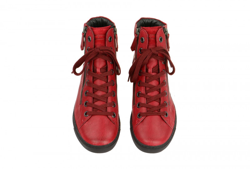 Paul Green Schuhe Mid-Sneaker rot 1230
