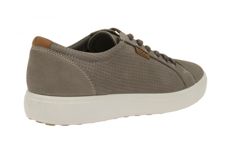 Ecco Schuhe Sneaker Soft 7 grau weiß