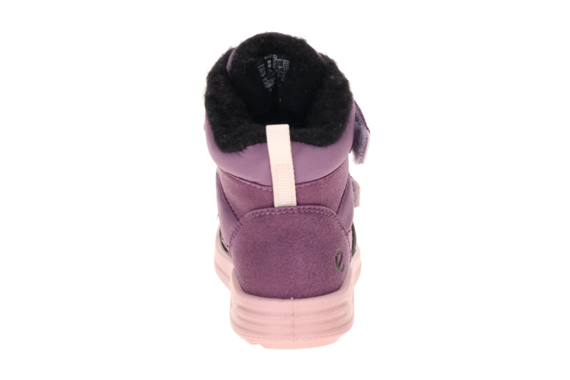 ecco Urban Kinderstiefel lila Warmfutter Waterproof
