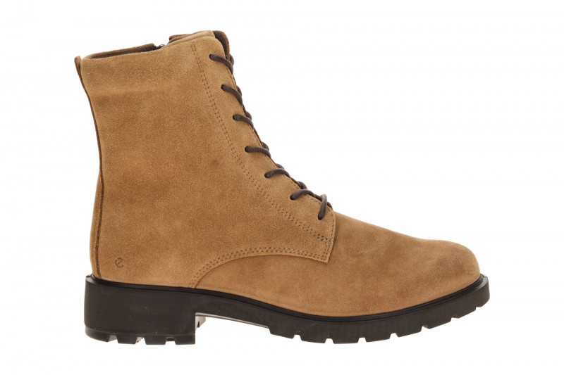 Ecco Metropole Vienna Stiefel Boots braun Velour 231303