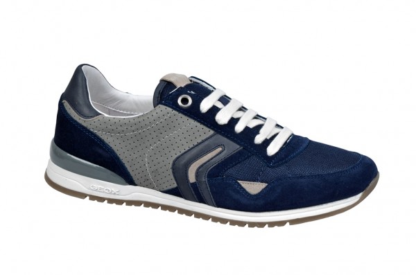 Geox Speed P Schuhe in blau grau Sneakers U32X1P