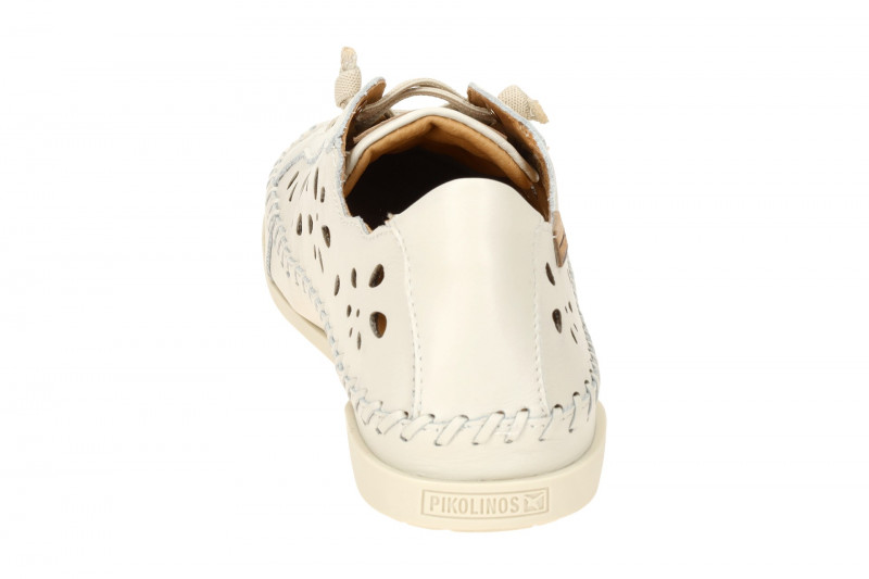 Pikolinos Soller Slipper Schuhe weiß gelocht W8B-6550