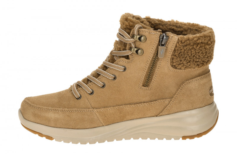 Skechers On-The-Go Stiefeletten braun Damen wasserdicht 144770