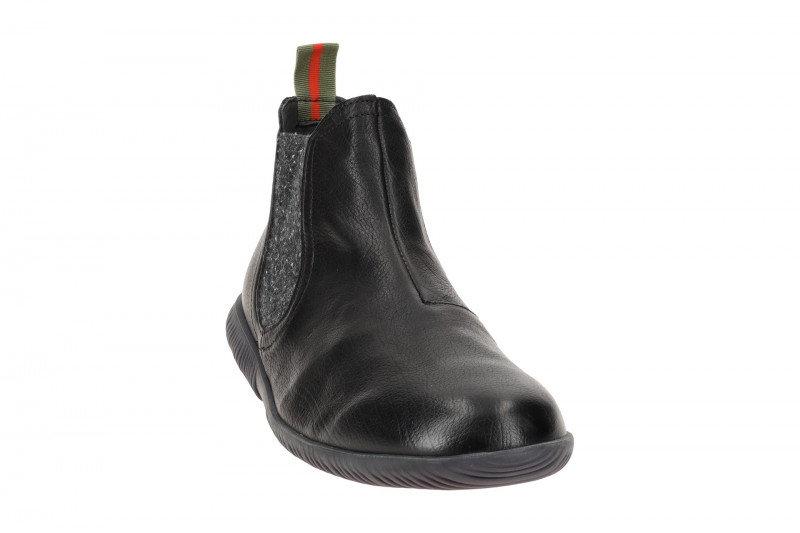 Think Hauki Stiefelette schwarz Glattleder 842