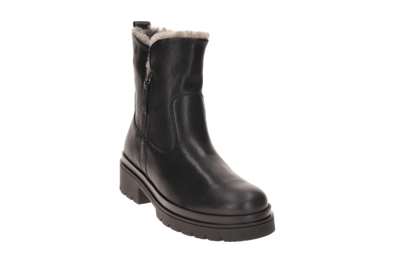 Gabor Winter Stiefel schwarz Warmfutter Boots Lammfell 8068.03.001