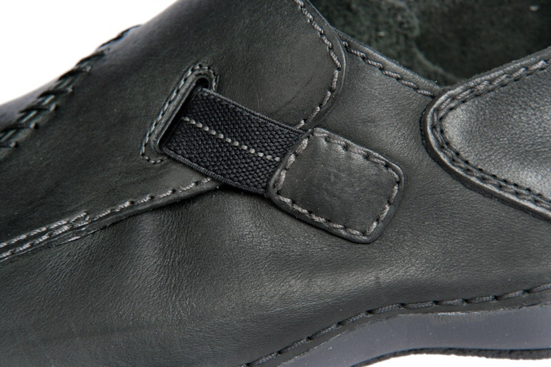 Clarks Natural Foot Schuhe schwarz Slipper