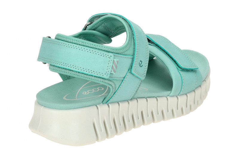 Ecco Gruuv Sandalen blau aquatic Damen 213103