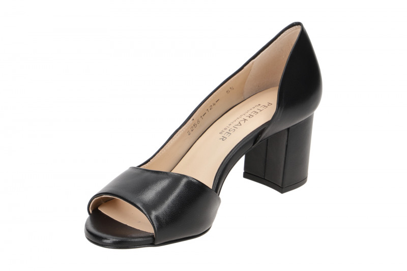 Peter Kaiser Jasmin Schuhe Peep-Toes schwarz 06149