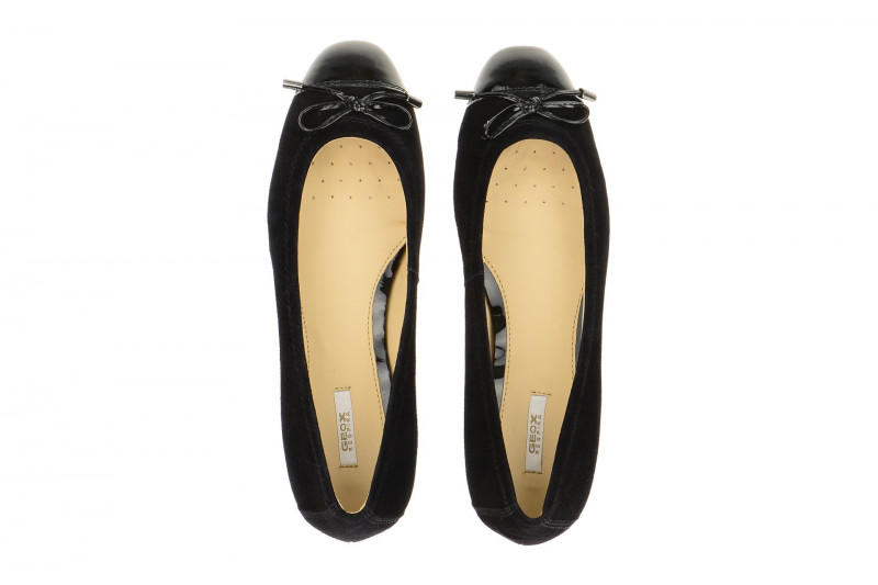 Geox Lola Ballerinas schwarz Lackspitze - D93M4A