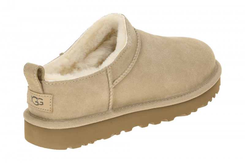 UGG Classic Micro Boots Slipper beige Warmfutter