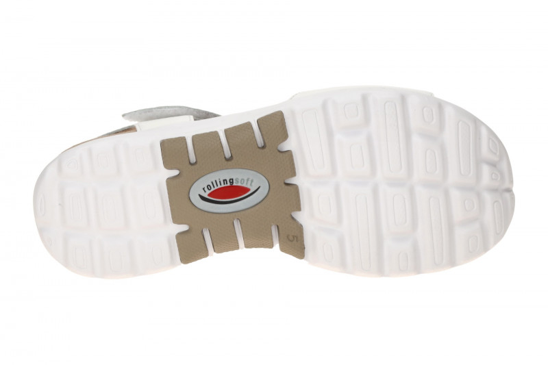 Gabor RollingSoft Sandale weiß Glattleder 86.815.50