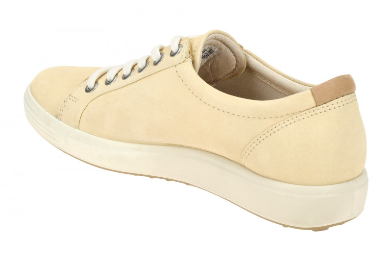 Ecco Soft 7 Schuhe gelb Damen Sneakers 430003