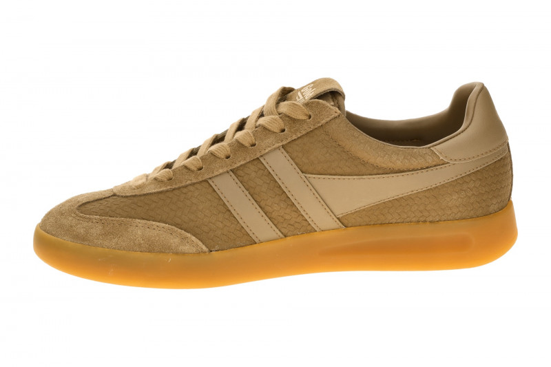 Gola Cyclone Marque Schuhe Sneakers braun Herren Flecht CMB922