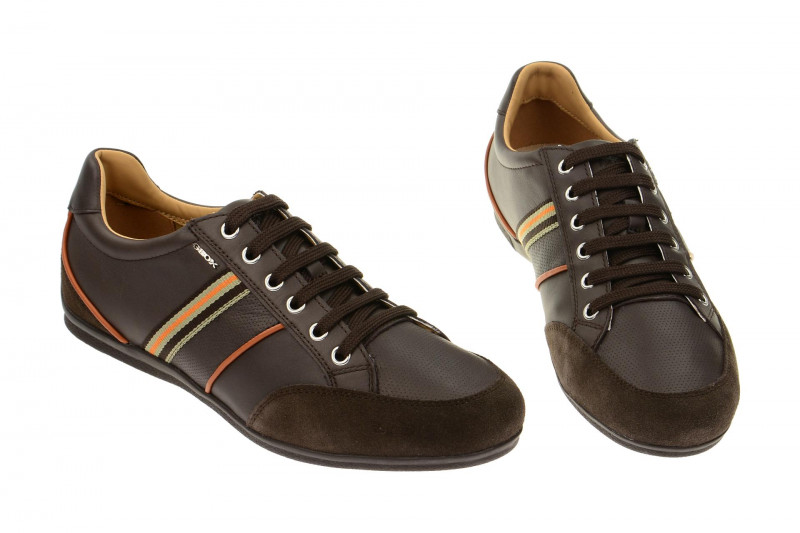 Geox Houston Schuhe braun coffee - U52P1A