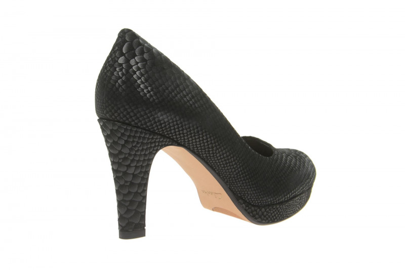 Clarks Pumps Crisp Kendra schwarz snake