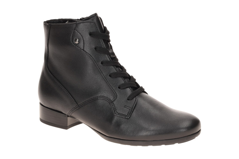 Gabor Stiefelette Ankle Boots schwarz Nappa H-Weite 8031.04.001